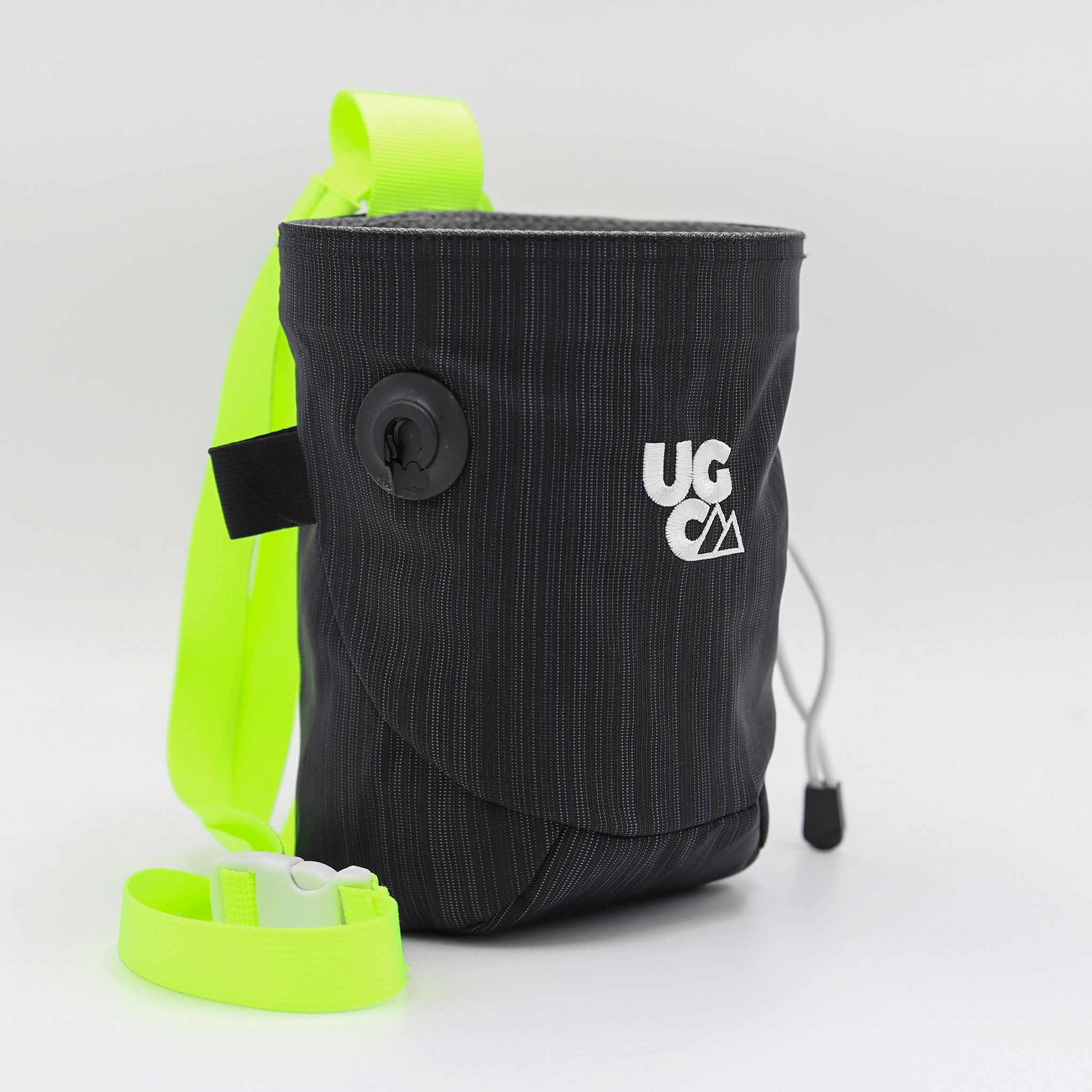 Black and Neon Underground Climbing Chalk Bag