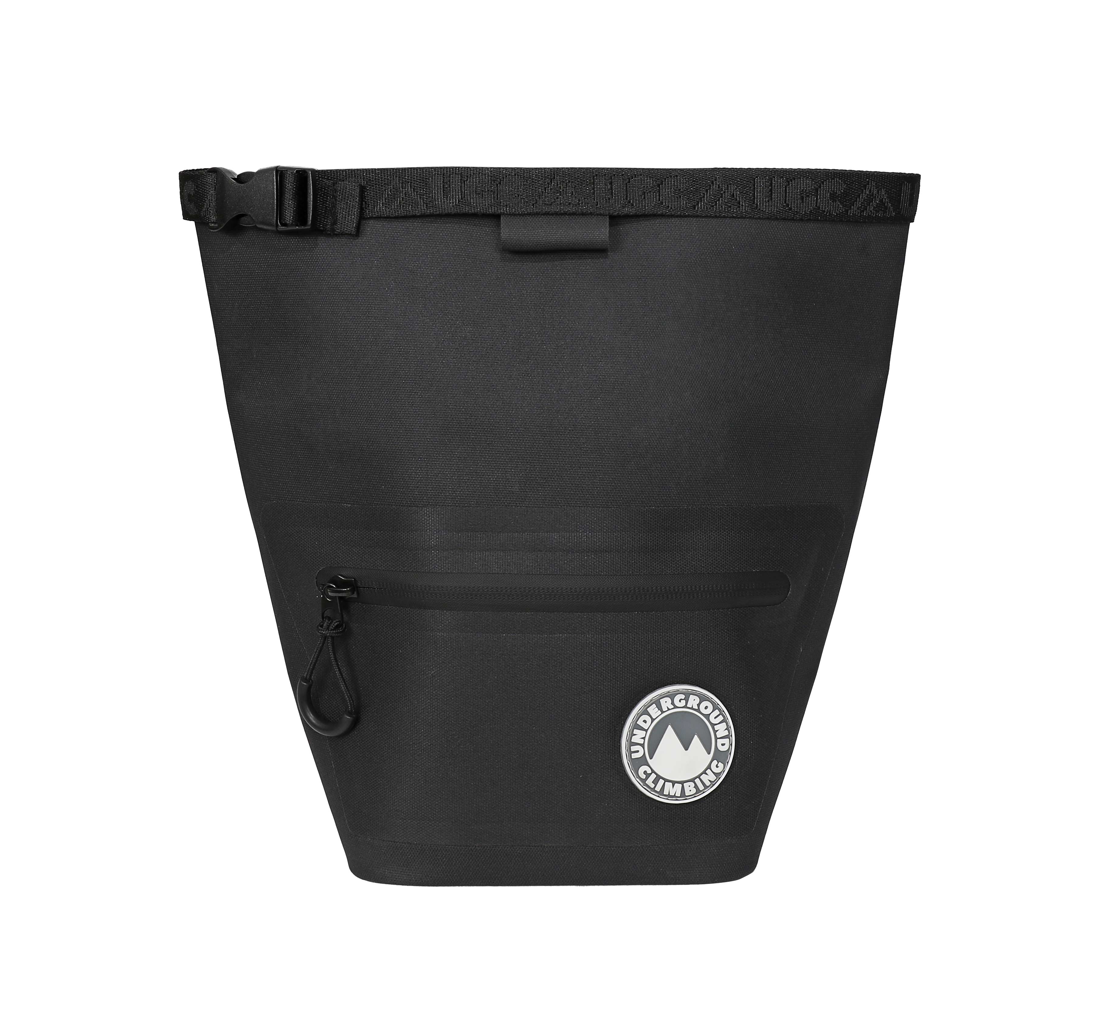 Black Chalk Bucket with Magnetic Closure